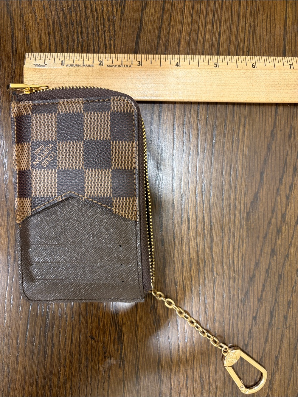 Louis Vuitton damier Keychain wallet - Picture 2 of 5